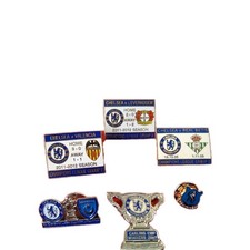 6 X Chelsea FC Pin Badges