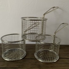 Mini mesh serving - serving, baskets