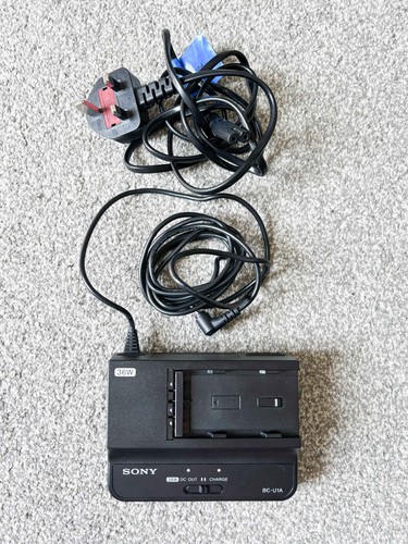 Sony c adapter charger - bc-u1, a/c