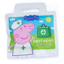 Peppa Pig Childrens Plasters First Aid Kit x40 / Latex