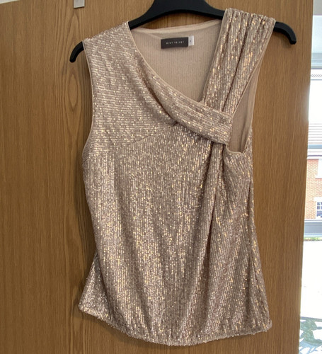 Mint velvet beige sequin - velvet,