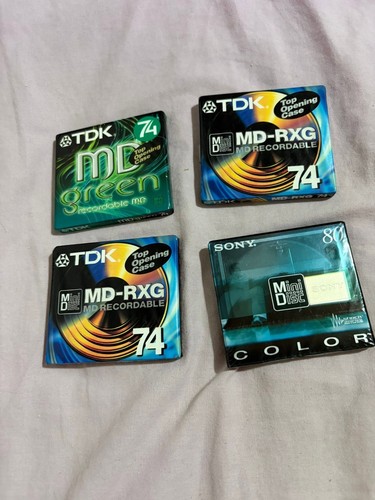 Sony tdk sealed minidisc - tdk,