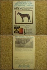 DBL SIDED BEER MAT - BEN TRUMAN CHALLENGE