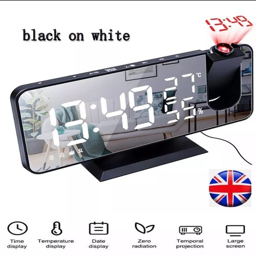Digital radio clock projection - digital,