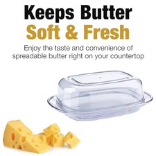 Butter Dish with Lid Holder