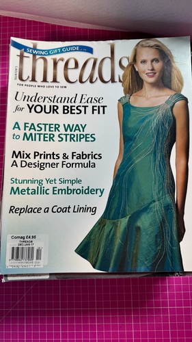 Threads sewing magazine issue