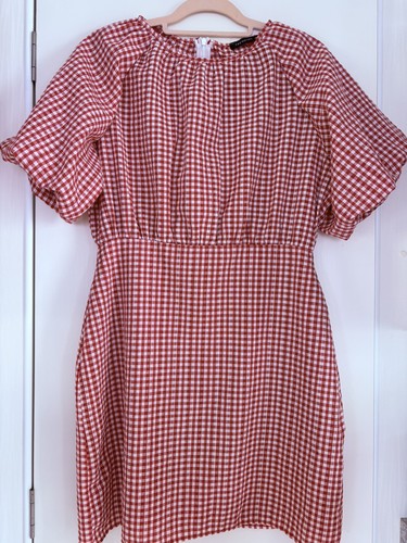 Trendyol ladies red gingham - trendyol,
