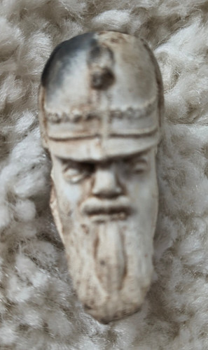 Intage carved meerschaum pipe - intage,
