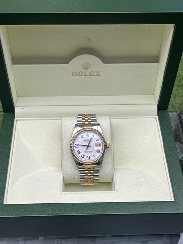 Rolex datejust two tone - datejust, 36
