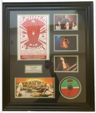 Led Zeppelin  Robert Plant & Jimmy Page Signed Houses Of The Holy