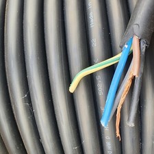 5 CORE H07-RNF 2.5mm RUBBER FLEX CABLE 3 PHASE GENERATOR EVENT POWER FLEX DISTRO