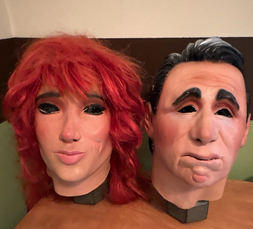 Made west germany mask - west,