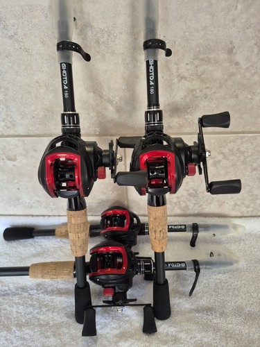 Baitcaster combo rod and reel - baitcaster,