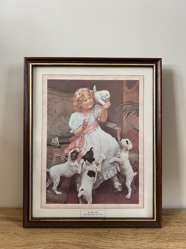 Vintage framed art print - vintage,
