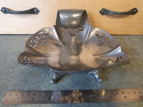 Vintage pewter bowl feet - vintage,