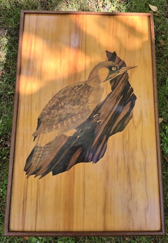 Vintage inlaid marquetry - vintage,