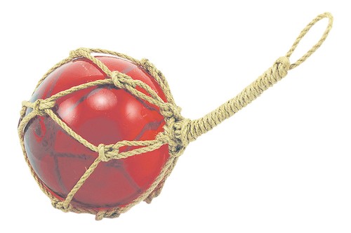 Fishing ball made - , of