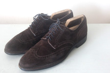 Crockett and Jones Swansea Oxford Suede Brogue 9.5 E