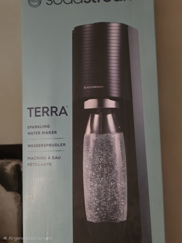 Soda stream terra - terra, black