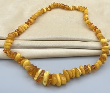 Baltic amber nugget bead