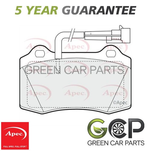 Apec front rear brake pads - front,