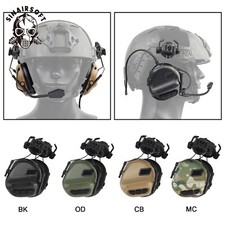 Tactical Headset Hunting Headphone Communication earphone Shooting PTT Helmet UK