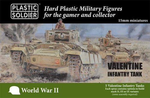 Ww2v15034 15mm valentine - 15mm,
