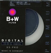B+W 55mm XS-Pro MRC-Nano 802M XSP Solid Neutral Density 0.6 Filter (2-Stop) 
