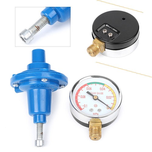 Vacuum regulator gauge tee - vacuum,