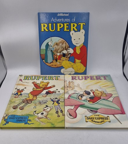 Vintage rupert the bear books - vintage,
