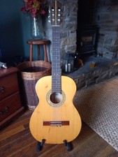 Vintage Kay KC 333 Guitar Classical Acoustic Six String, Made in Germany. 1970s