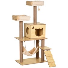 Pawhut 130cm cat tree for - tree,