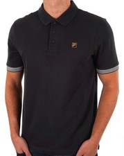 Fila Gold Polo Shirt Black