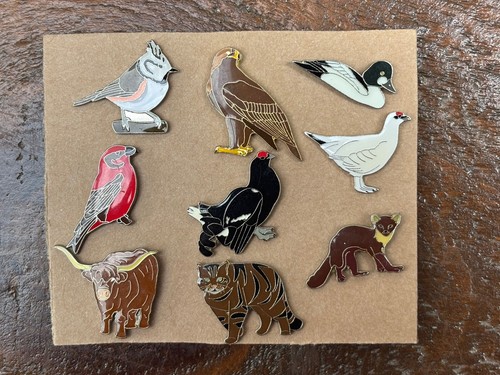 Rspb enamel metal pins - metal,
