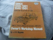 Simca 1300 & 1500 1301 & 1501