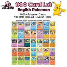 1000 Pokemon Card Bulk Lot &