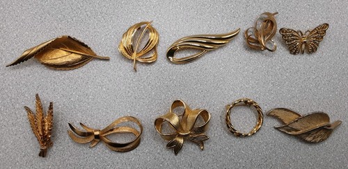 Vintage brooch mixed - 10,