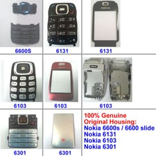 100% Genuine Original Nokia 6131, 6600S,6103 Keypad Backcover Parts Housing