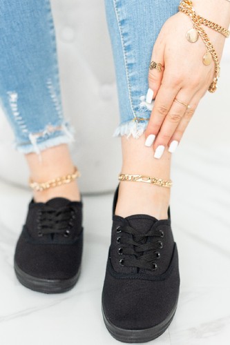 Ladies plimsoles womens - plimsoles, flat