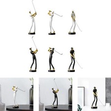 Golf Figurine Statue Resin