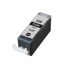 Black Ink Cartridge For Canon Pixma iP3600 iP4600 iP4700 MP550 MP980 PGI520