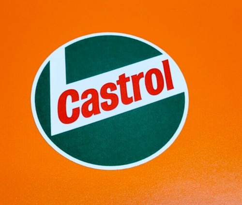 Castrol classic car stickers - castrol,