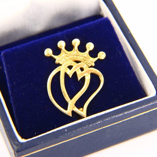 Vintage 18ct luckenbooth - 18ct,