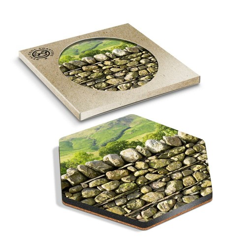 Hexagon coaster dry - hexagon,