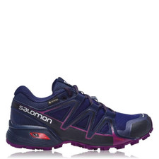 SALOMON Womens Purple Speedcross Vario 2 GTX Running Trainers UK 6 BRAND NEW