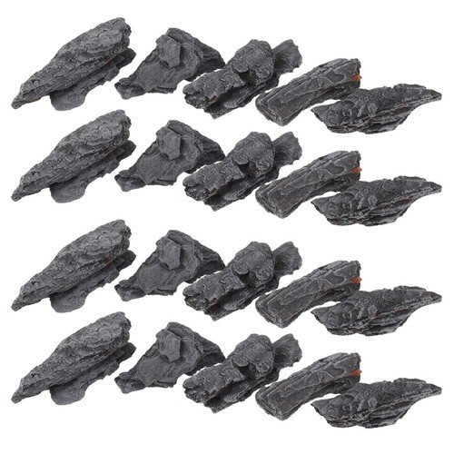 20pcs wood simulation - 20pcs,