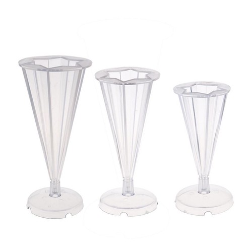 Cone plastic candle - cone, soap