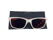 Adidas Injected Running Sunglasses , Unisex Sun Glasses One Size, White, New