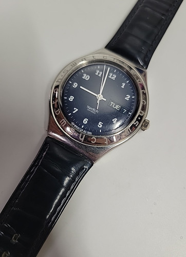 Vintage swatch irony big blue - vintage,