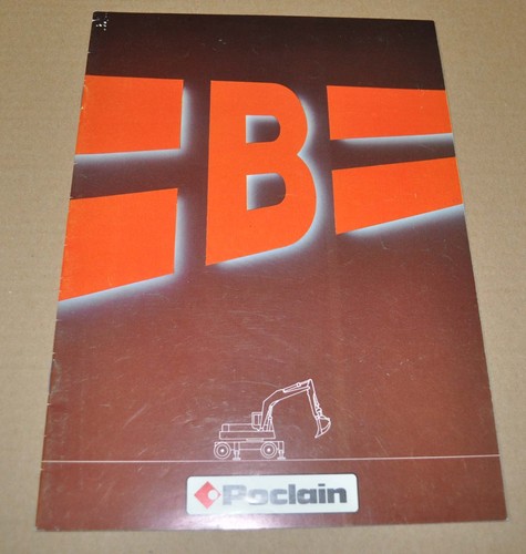 Poclain gamme range wheel - gamme,